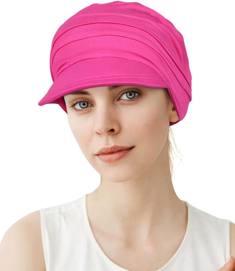 Alnorm Super Soft Breathable Viscose Slouch Hat Oversized Baseball Cap for Women - Image 2